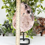 Pink Amethyst Gemstone Geode - RGD874