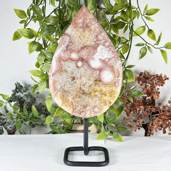 Pink Amethyst Gemstone Geode - RGD875