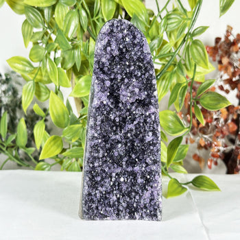Natural Purple Amethyst Crystal Geode - Gem Avenue Retail