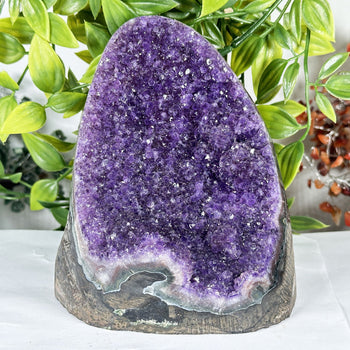 Amethyst Crystal Geode - Gem Avenue Retail