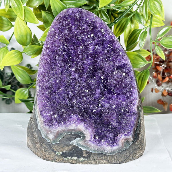 Amethyst Crystal Geode - Gem Avenue Retail