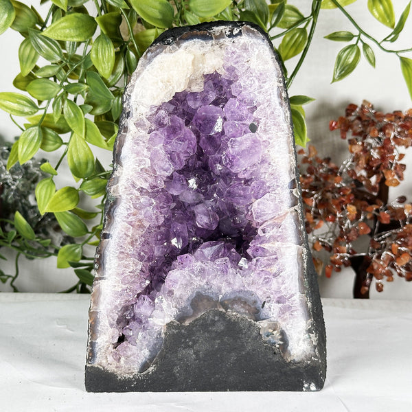Amethyst Crystal Geode - Gem Avenue Retail