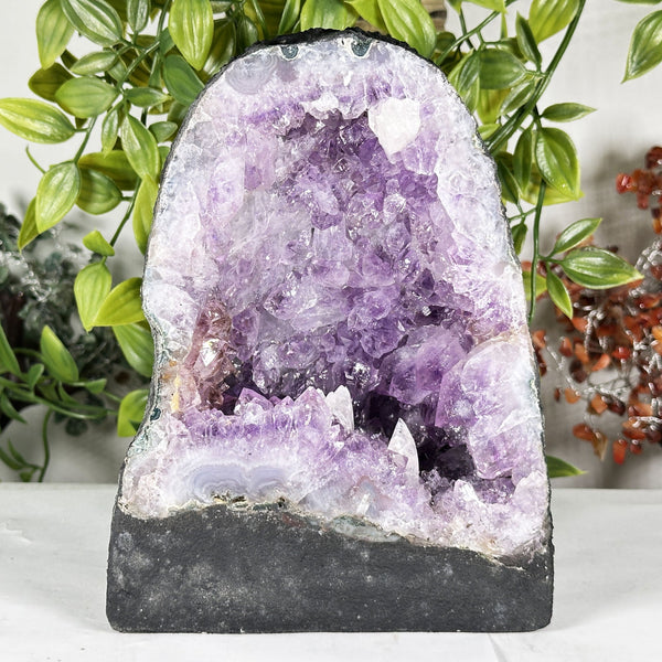 Amethyst Crystal Geode - Gem Avenue Retail