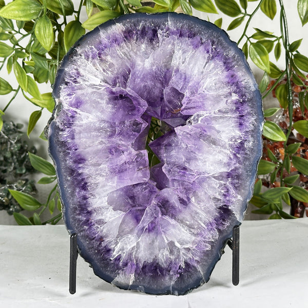 Amethyst Crystal Geode - Gem Avenue Retail