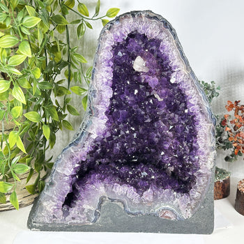 Amethyst Crystal Geode - Gem Avenue Retail