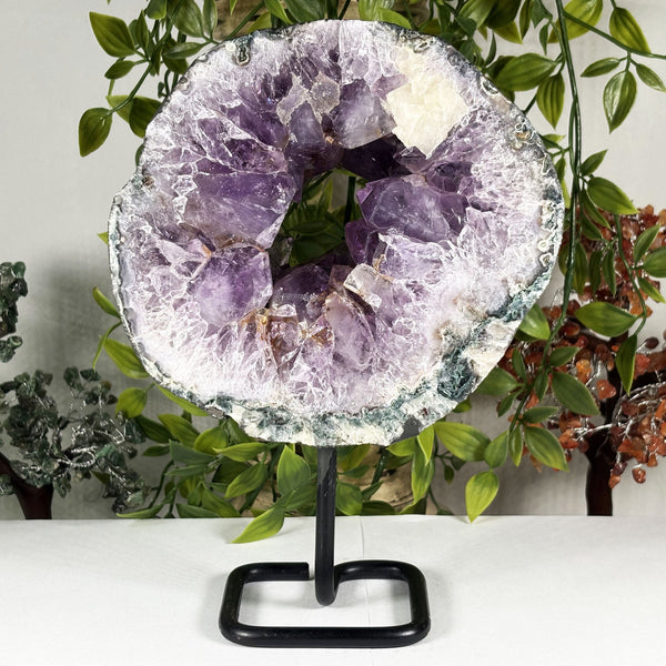 Purple Amethyst Gemstone Geode - Gem Avenue Wholesale