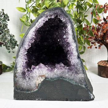 Natural Amethyst Crystal Geode  - Gem Avenue Retail