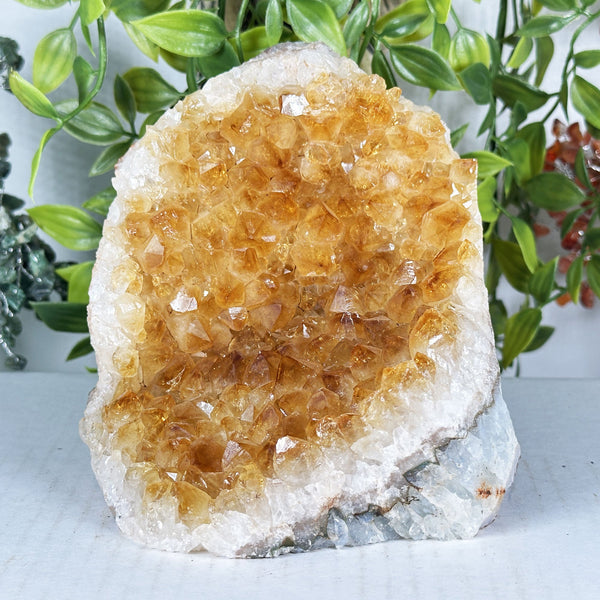 Citrine Crystal Geode- Gem Avenue Retail