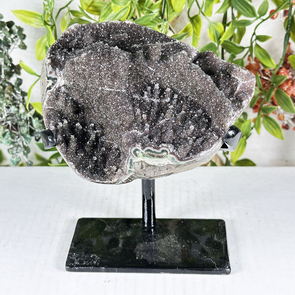 Black Amethyst Gemstone Geode - Gem Avenue Wholesale