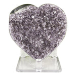 Amethyst Gemstone Heart Geode - RGD994
