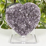 Amethyst Gemstone Heart Geode - RGD994
