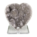 Amethyst Gemstone Heart Geode - RGD995