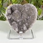 Amethyst Gemstone Heart Geode - RGD995
