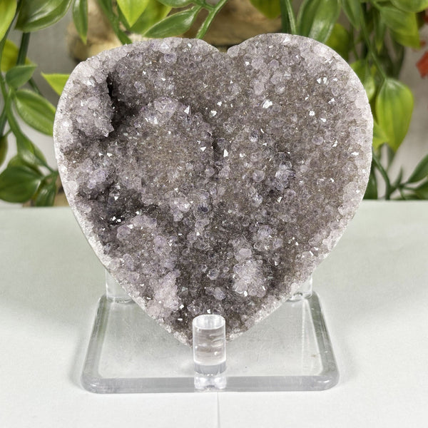 Amethyst Gemstone Heart Geode - Gem Avenue Wholesale