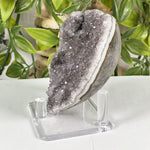 Amethyst Gemstone Heart Geode - RGD995