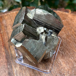 AAA Quality Pyrite Crystal Cluster Cubic Mineral Specimen