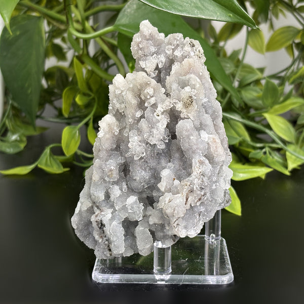 Natural Chalcedony & Apophyllite Crystal Mineral Specimens – Bulk Raw Healing Crystals