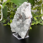 Natural Apophyllite, Chalcedony & Stilbite Crystal Cluster Mineral Specimens