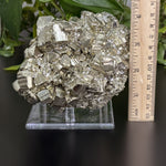Natural Pyrite Crystal Clusters – Raw Mineral Specimens for Healing, Decoration