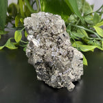 Natural Pyrite Crystal Cluster Mineral Specimens for Crystal Healing, Decor, and Collectors