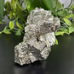 Natural Pyrite Crystal Cluster Mineral Specimens for Crystal Healing, Decor, and Collectors