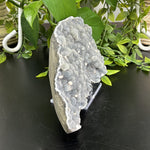 Natural Chalcedony with Fluorite – Raw Mineral Crystal Specimens