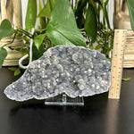 Natural Chalcedony with Fluorite – Raw Mineral Crystal Specimens