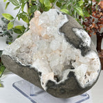 Apophyllite Stilbite & Chalcedony Mineral Specimen - RMI877