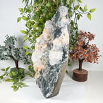 Chalcedony & Stilbite on Apophyllite Mineral Specimen - RMI885