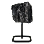 Natural Black Tourmaline Crystal Mineral Specimen 5.25
