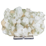 Green Apophyllite with Stilbite Mineral Specimen - RMI903