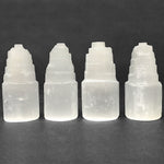 Self Standing Natural Selenite Pagoda Towers