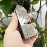 Natural Pyrite Crystal Obelisk Tower Polished Gemstone Point Decor