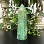 Green Fluorite Gemstone Tower - RPO460