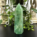 Green Fluorite Gemstone Tower - RPO460