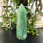 Green Fluorite Gemstone Tower - RPO460