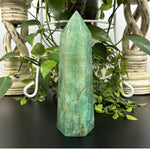 Green Fluorite Gemstone Tower - RPO460