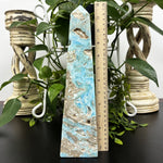 Blue Aragonite Gemstone Tower - RPO480