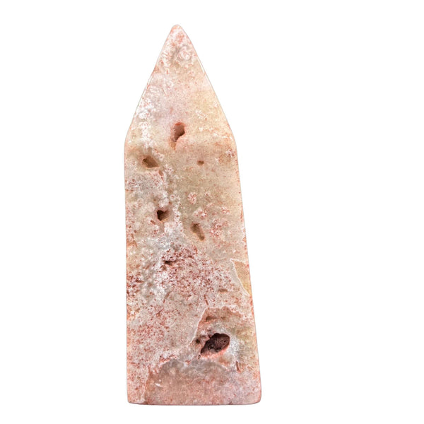 Natural Pink Amethyst Crystal Obelisk Tower Healing, Meditation & Home Decor – RPO490