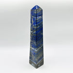 8.5 inches Natural Lapis Lazuli Polished Tower from Afghanistan - RPO497