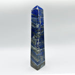 8.5 inches Natural Lapis Lazuli Polished Tower from Afghanistan - RPO497