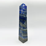 8.5 inches Natural Lapis Lazuli Polished Tower from Afghanistan - RPO497
