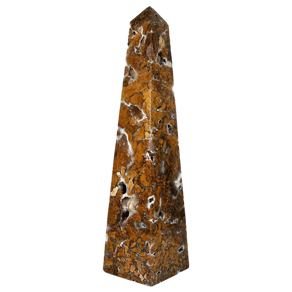 Natural Brecciated Jasper Polished Tower - Gem Avenue