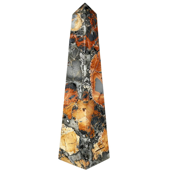 Natural Maligano Jasper Polished Tower - Gem Avenue