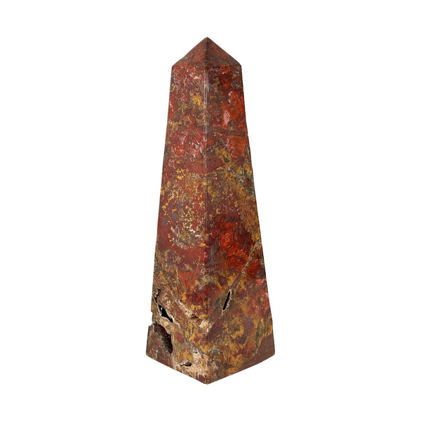 Natural Red Jasper Polished Tower  - Gem Avenue