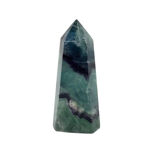 Natural Fluorite Polished Tower - Gem Avenue