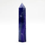 Purple Fluorite Gemstone Tower - RPO517