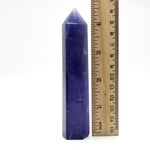 Purple Fluorite Gemstone Tower - RPO517