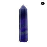 Purple Fluorite Gemstone Tower - RPO517