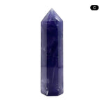 Purple Fluorite Gemstone Tower - RPO517